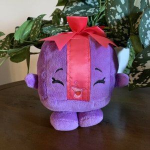 Shopkins MISS PRESSY Purple Gift Present Plush 6"